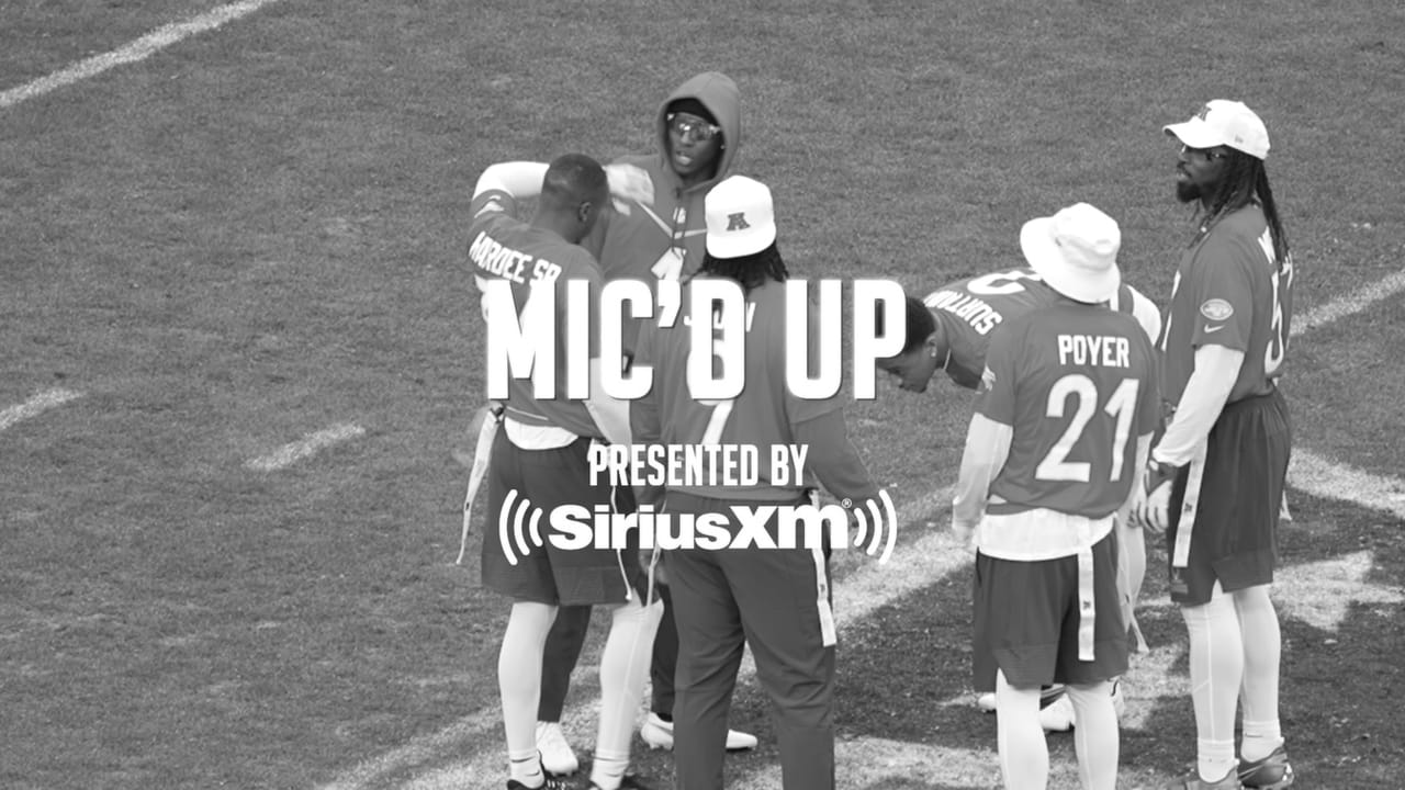 Mic'd Up Sauce Gardner at the 2023 Pro Bowl Games
