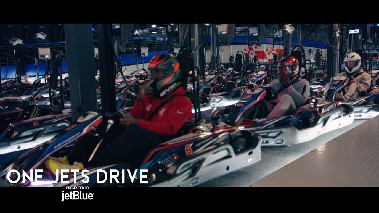 One Jets Drive Jets Hit the GoKart Track
