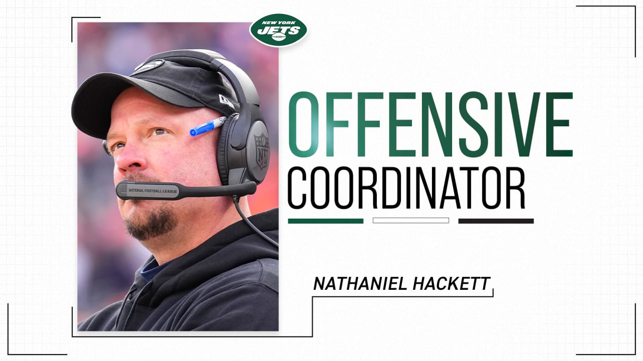 Jets Hire Nathaniel Hackett to Offensive Coordinator Post