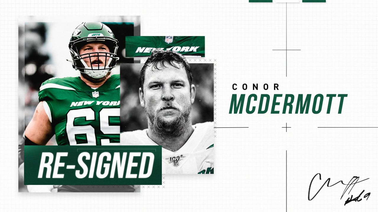 Jets Re-Sign OL Conor McDermott