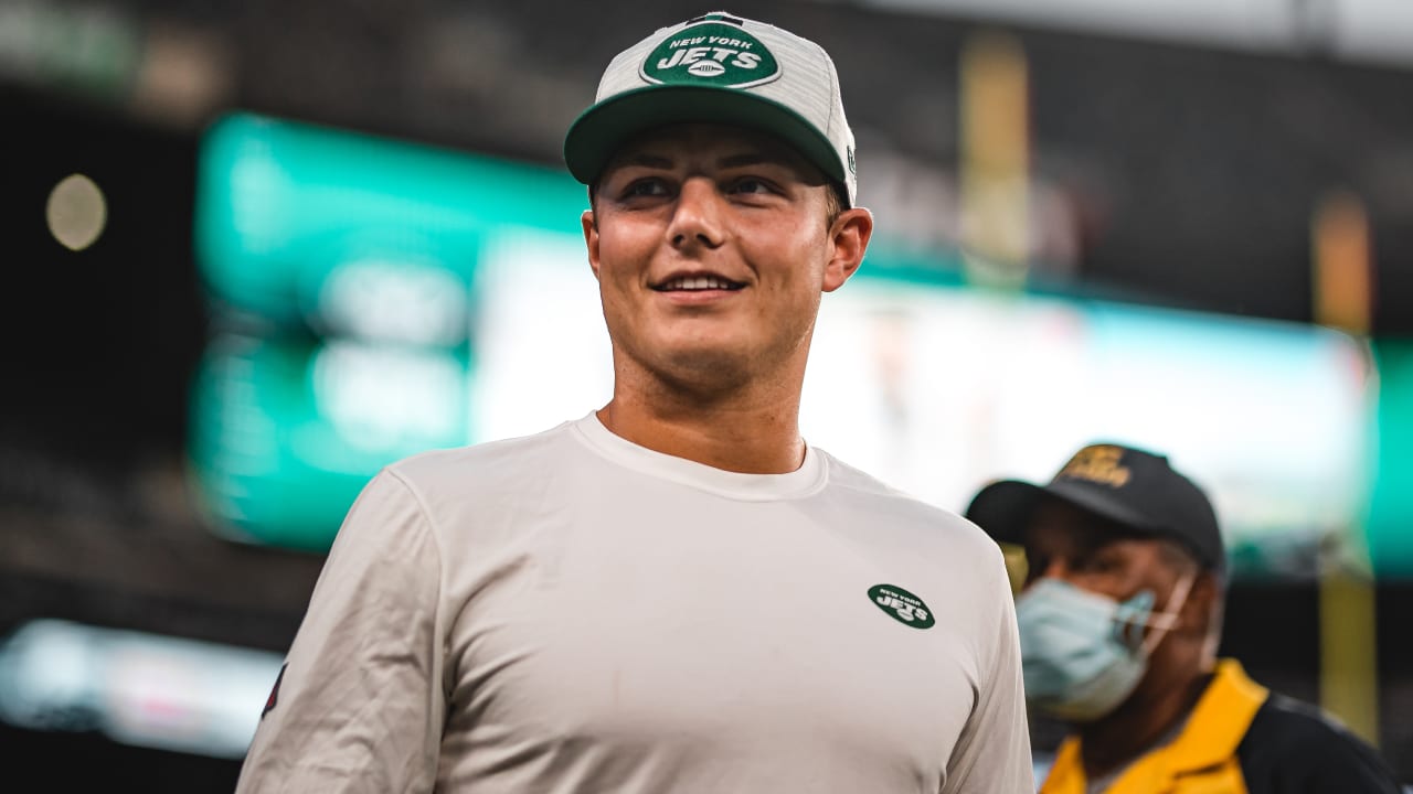 Jets QB Zach Wilson Sits Out vs. Eagles but Got Much This Summer