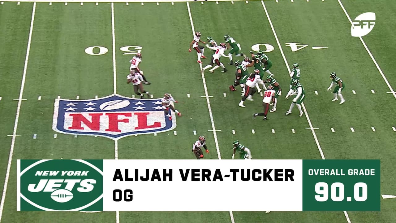 NFL Network's Brian Baldinger: Jets OL Alijah Vera-Tucker Is 'The Whole  Package'