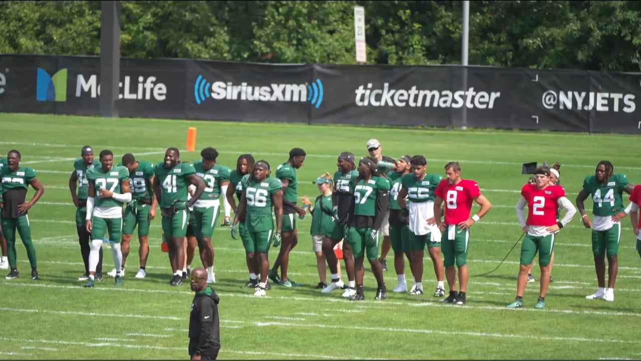 Jets Training Camp Live from Joint Practice with the Giants (8/25)