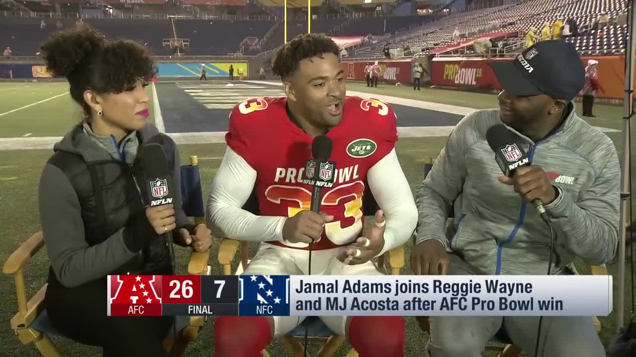 Video: Jets' Jamal Adams Tackles Patriots Mascot at Pro Bowl Practice,  Sends Him to Hospital