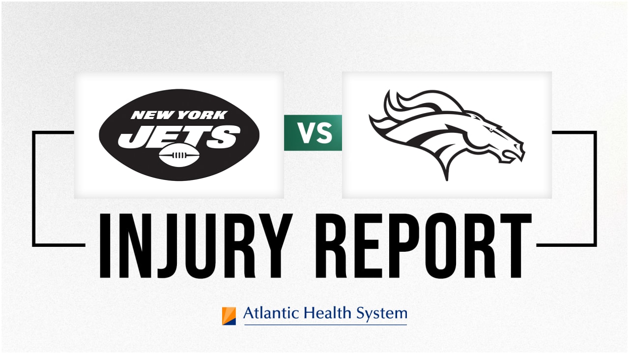New York Jets at Denver Broncos Injury Report Week 5 Wednesday