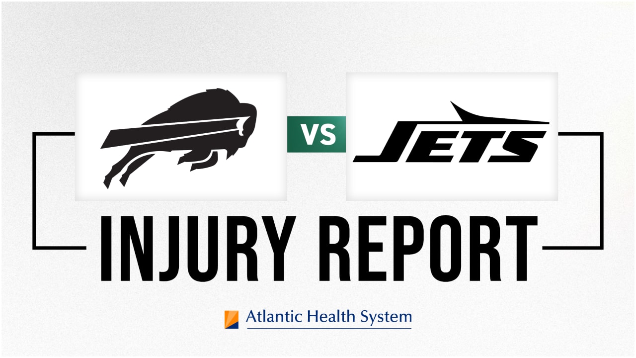New York Jets vs. Buffalo Bills Week 1 Injury Report - Saturday