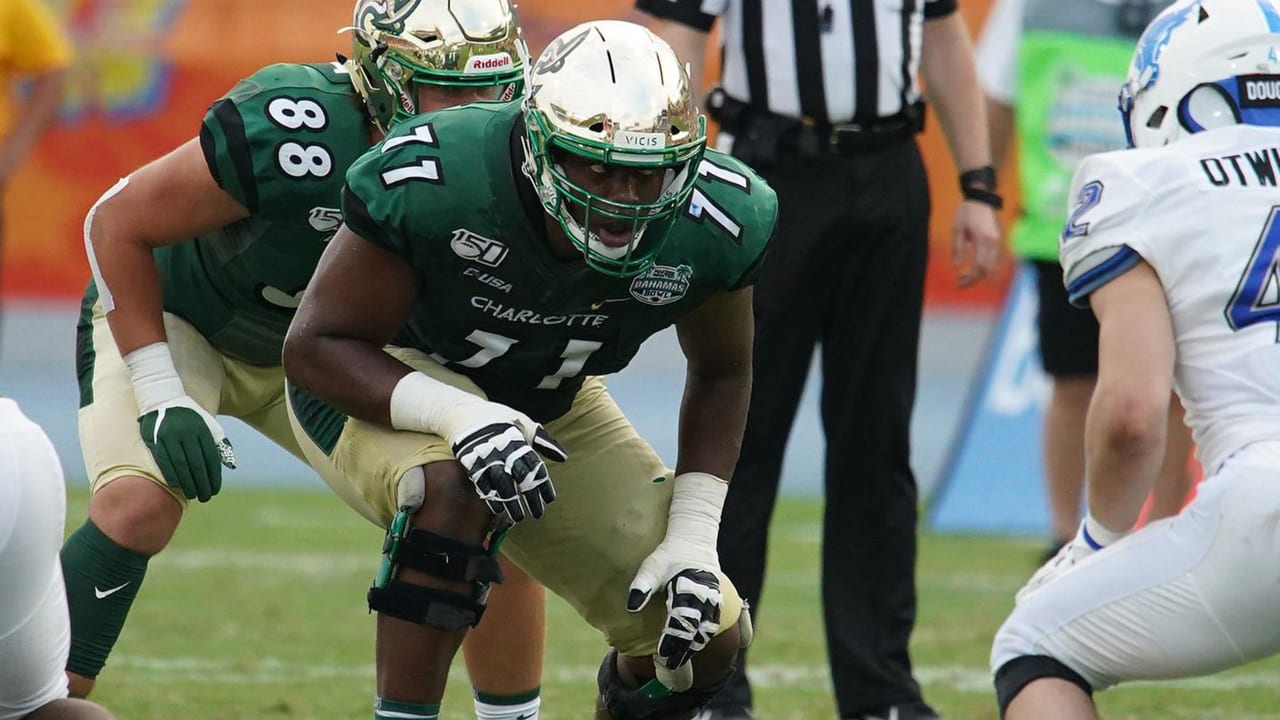 Top Photos of Jets Fourth Round Pick Cameron Clark