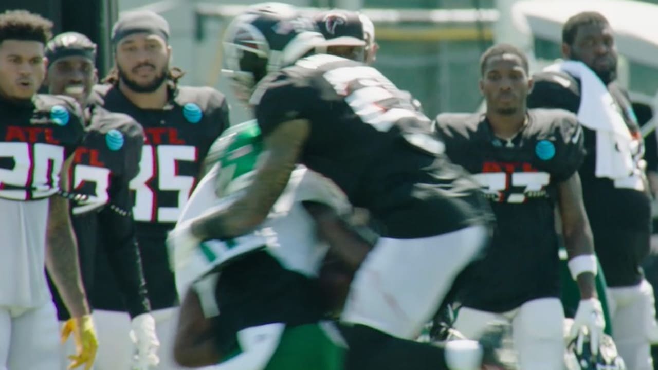 WATCH: NY Jets WR Denzel Mims makes highlight-reel catch in practice