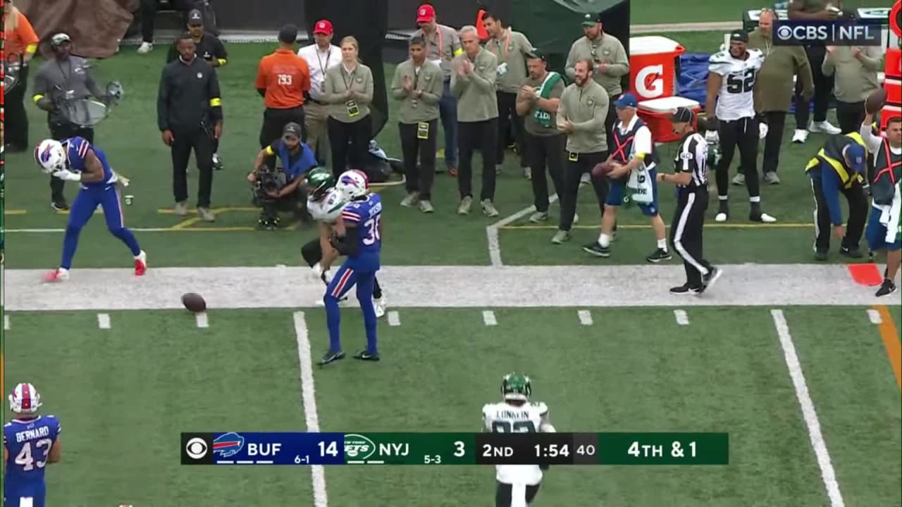 Jordan Whitehead notches 3 interceptions for NY Jets vs. Bills