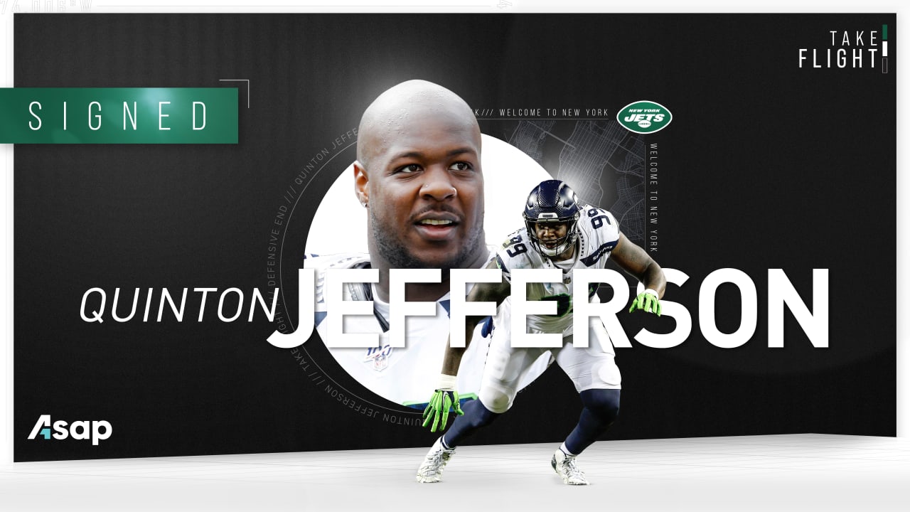 NY Jets agree to terms with free agent DT Quinton Jefferson