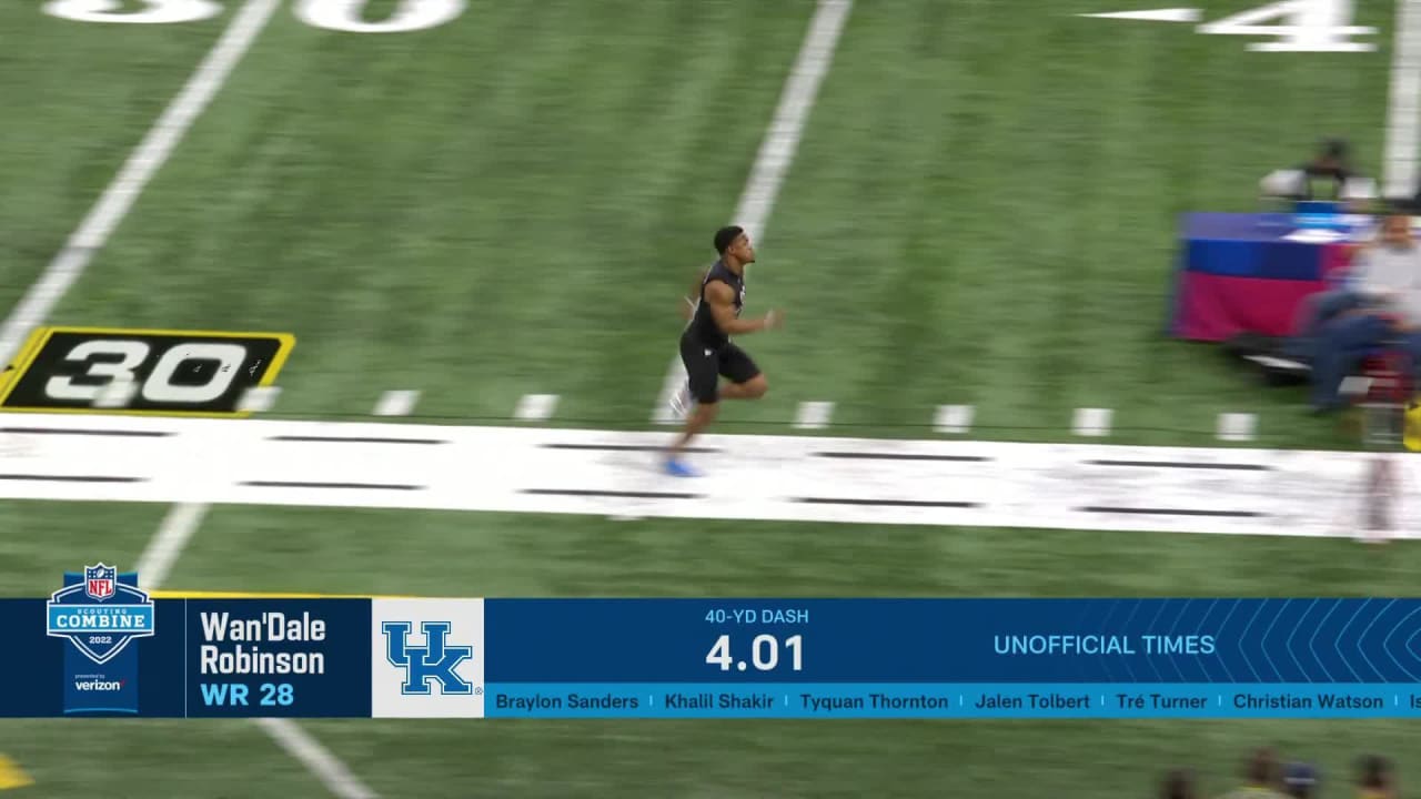 WR Alec Pierce (Cincinnati) Runs a 4.33 40-Yard Dash at the 2022 Combine