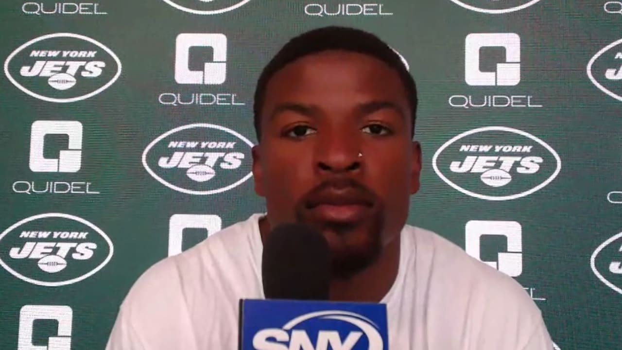 D.J. Reed discusses emotions of playing Jets' opener shortly after father's  death - Newsday