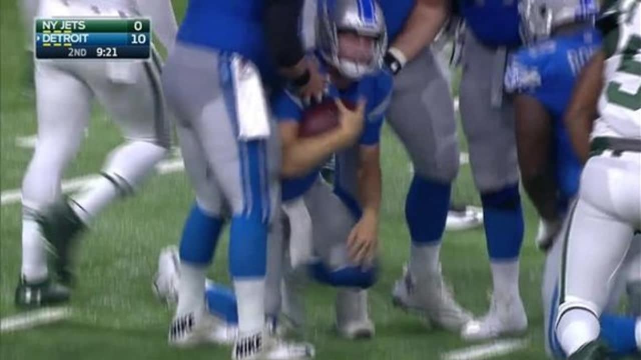Highlight: Josh Martin Sacks Lions QB Jake Rudock