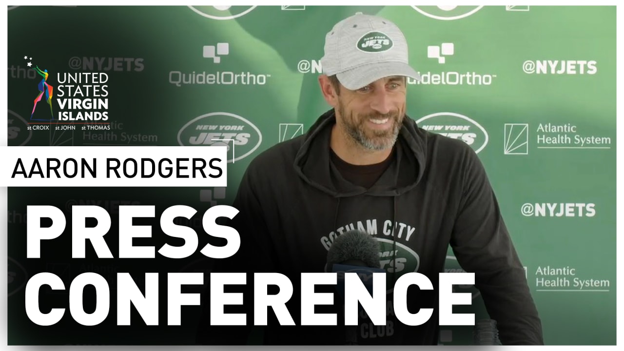 Aaron Rodgers live updates: Jets press conference, news, reactions