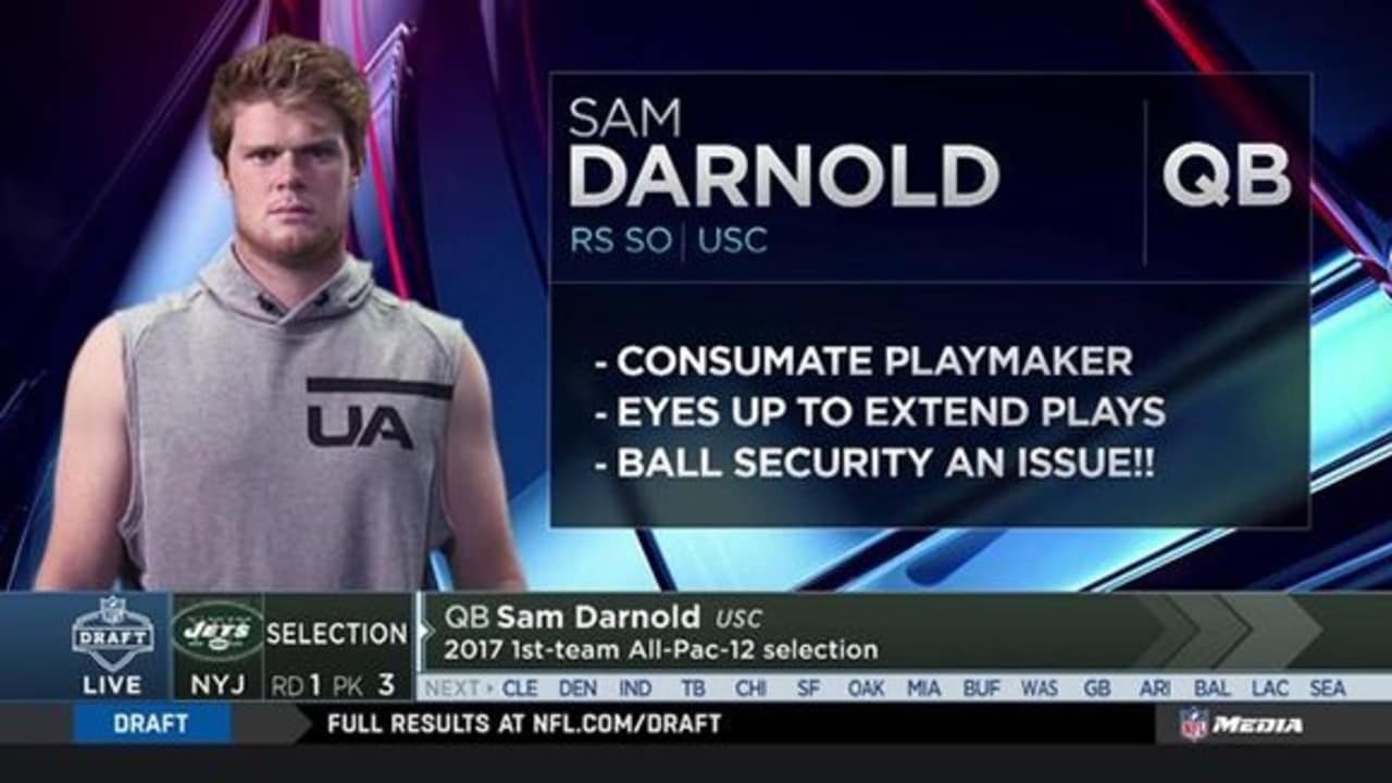 Instant Draft Grade Sam Darnold A