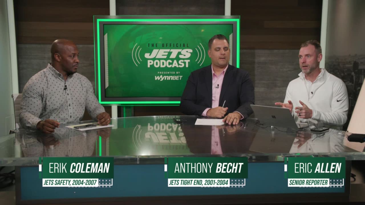 Anthony Becht & Erik Coleman Talk Draft Options, The Official Jets Podcast, New York Jets