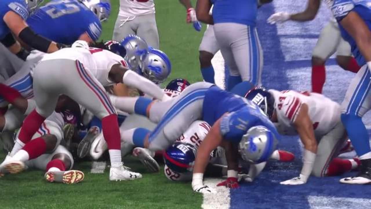 HIGHLIGHT: Rudock stretches all the way out for 1-yard TD