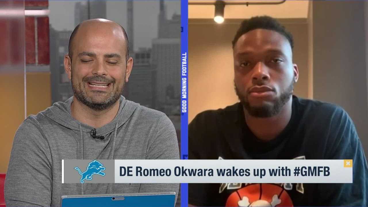 Lions' Romeo Okwara, Julian Okwara 'looking forward to' Charlotte  homecoming on Christmas Eve