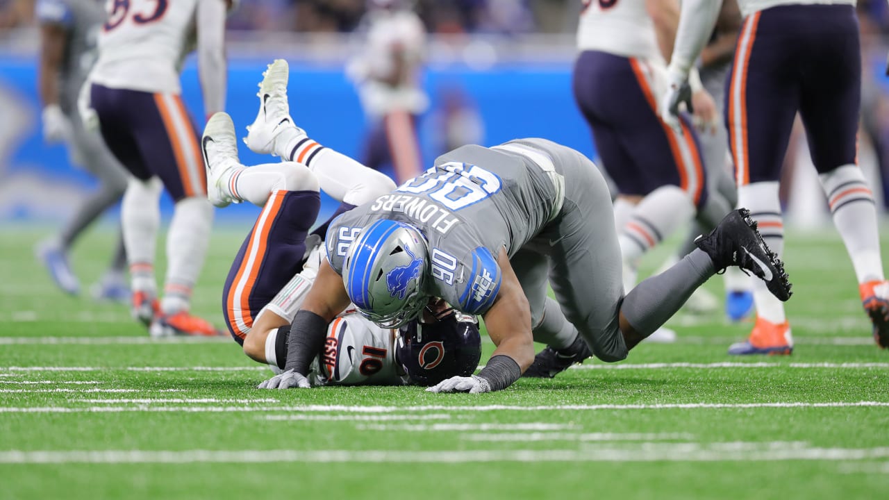 Trey Flowers embracing competition in Lions camp