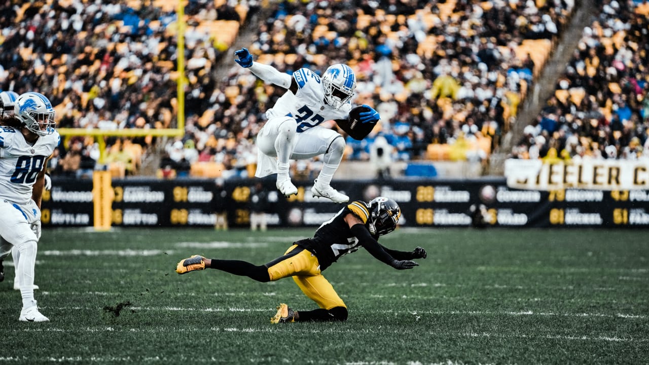 Detroit Lions Jason Cabinda Nike Thanksgiving Classic Game Issued