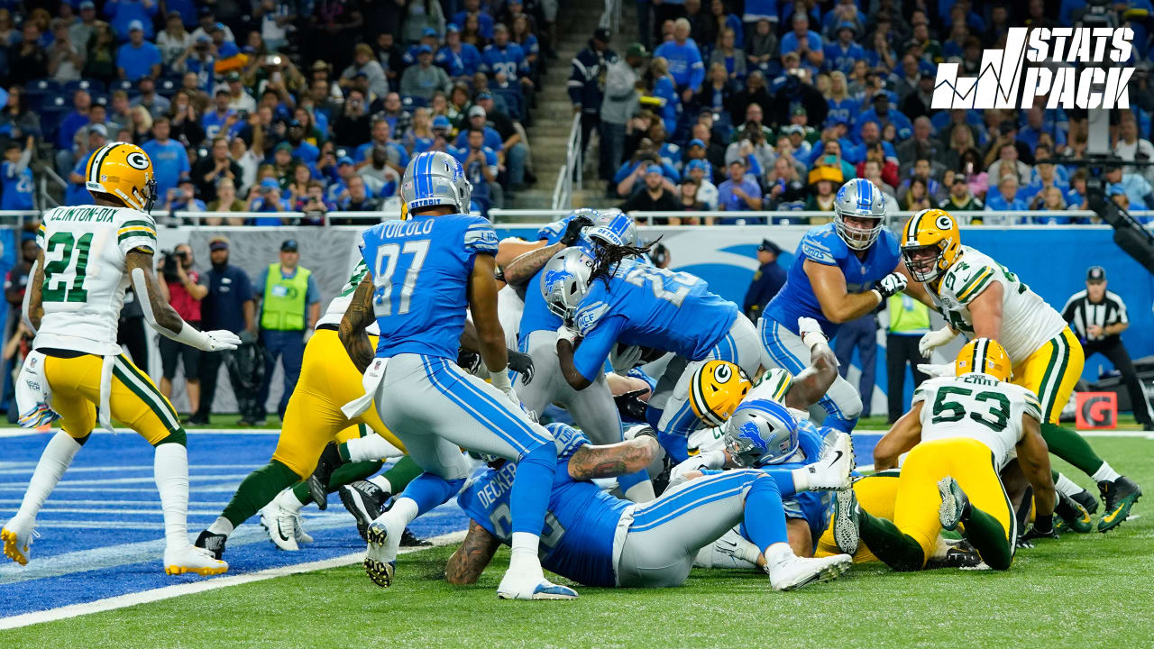 STATS PACK: Lions’ power run game much improved from last year