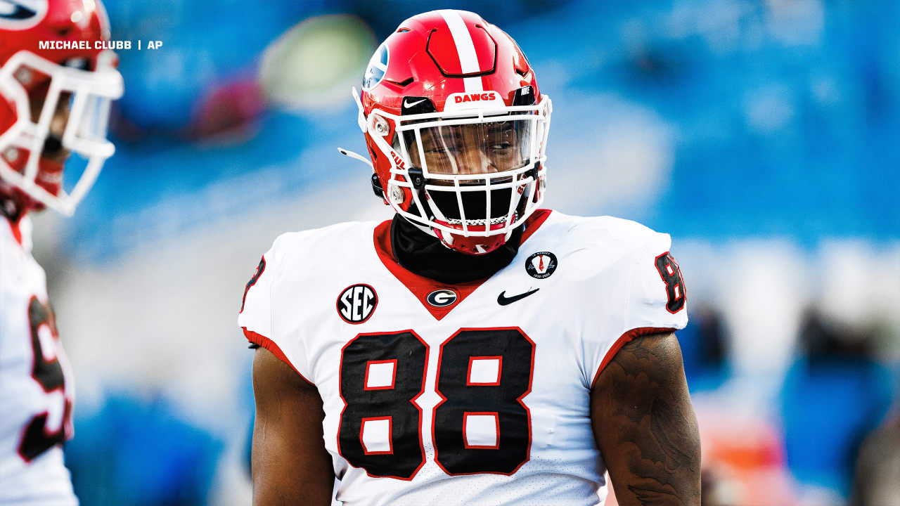 Atlanta Falcons defensive tackle Abdullah Anderson (98) watches a