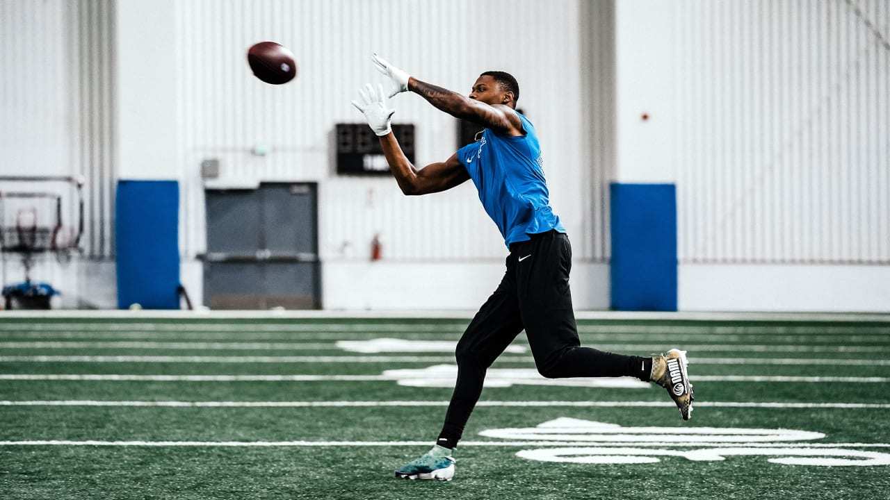 Detroit Lions WR DJ Chark enjoying being back on the field, working with  new teammates