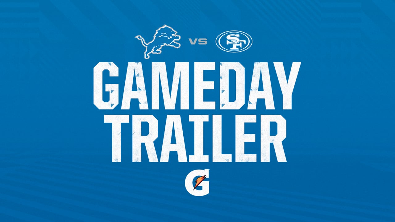 Lions vs 49ers Week 1 Game Trailer