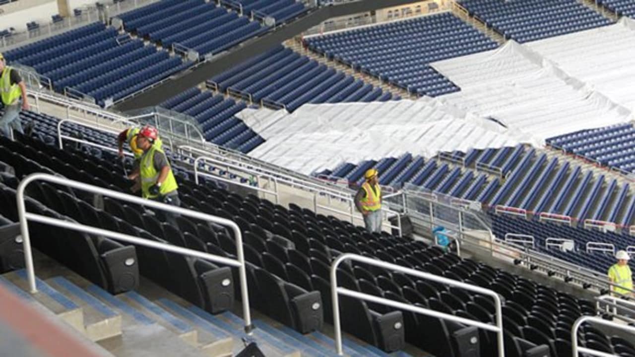 The New Ford Field update: Club seats installed