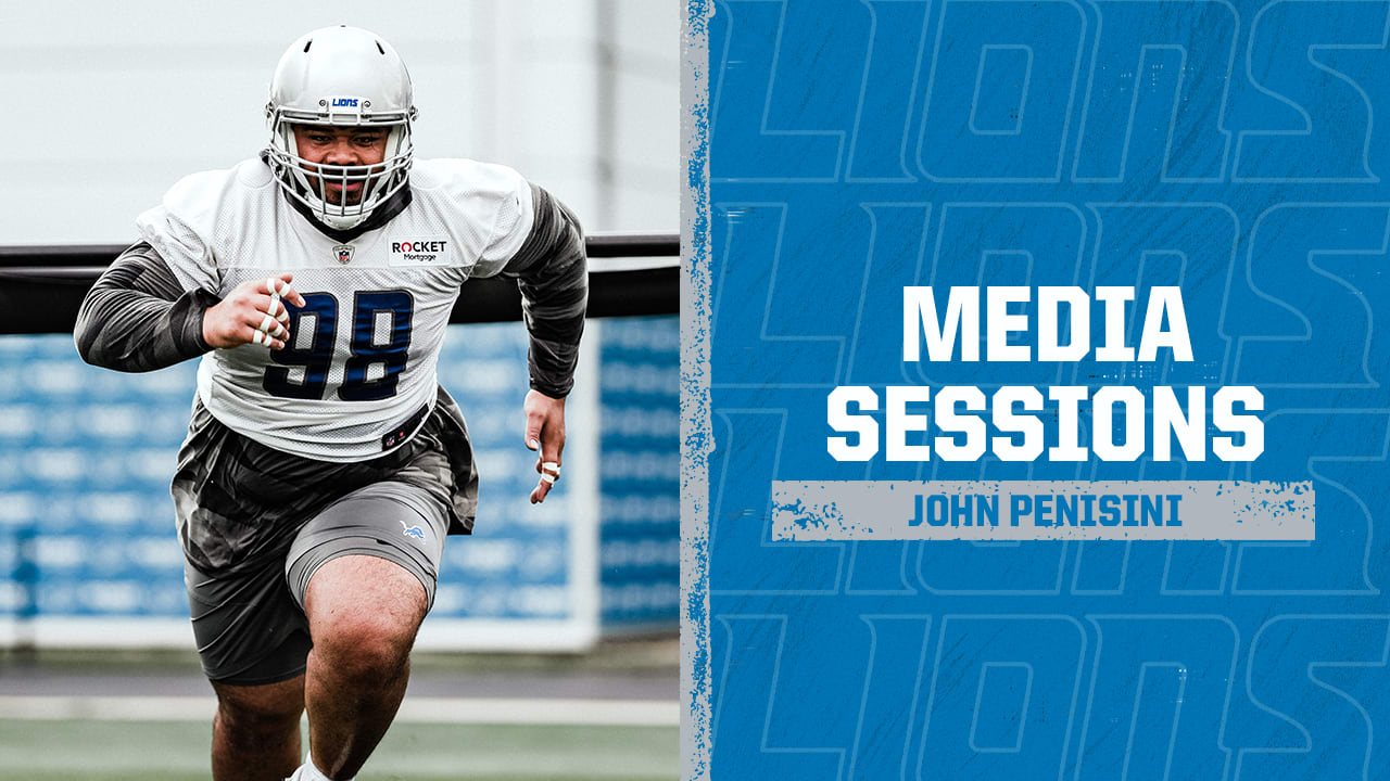 Lions DT John Penisini had 'chicken hearts' in his shoulder