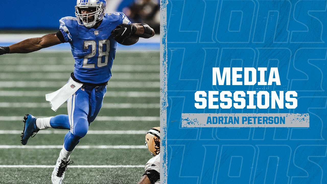 Detroit Lions' Adrian Peterson: They're asking me to do a lot