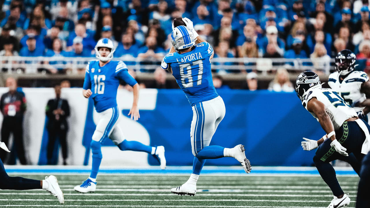 Detroit Lions defensive tackle Alim McNeill (54) during the second half of  an NFL football game against the Seattle Seahawks, Sunday, Oct. 2, 2022, in  Detroit. (AP Photo/Duane Burleson Stock Photo - Alamy