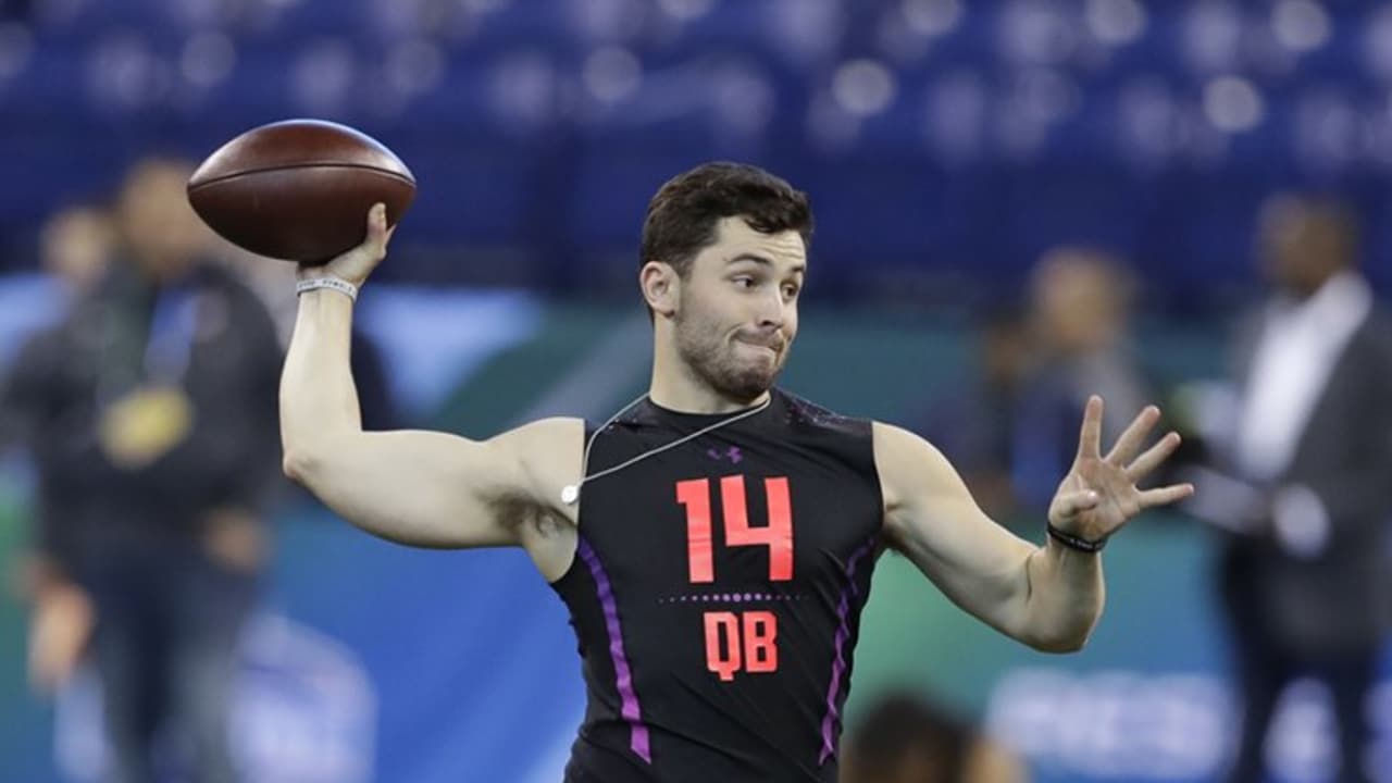 2018 NFL Combine drills Quarterbacks