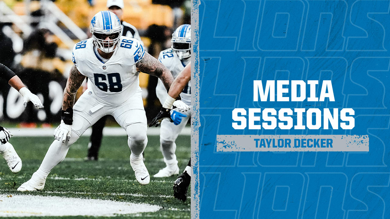 Detroit Lions LT Taylor Decker could be out 'a little bit' with finger  injury, surgery possible 