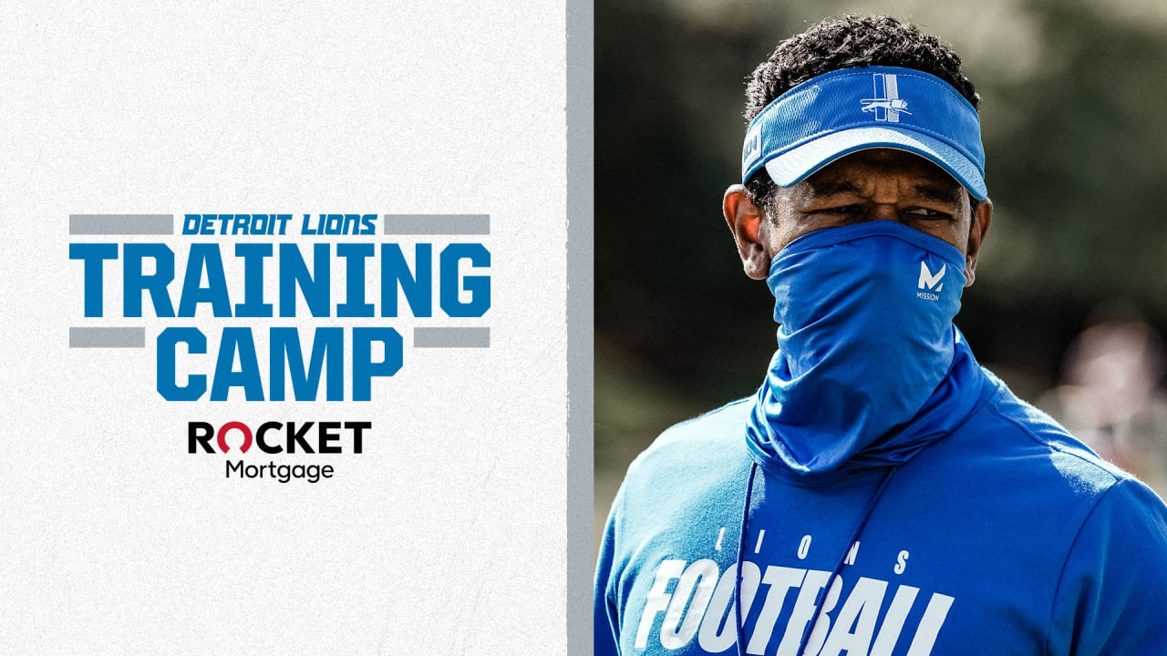 Lions to welcome fans back to 2021 Training Camp presented by Rocket  Mortgage