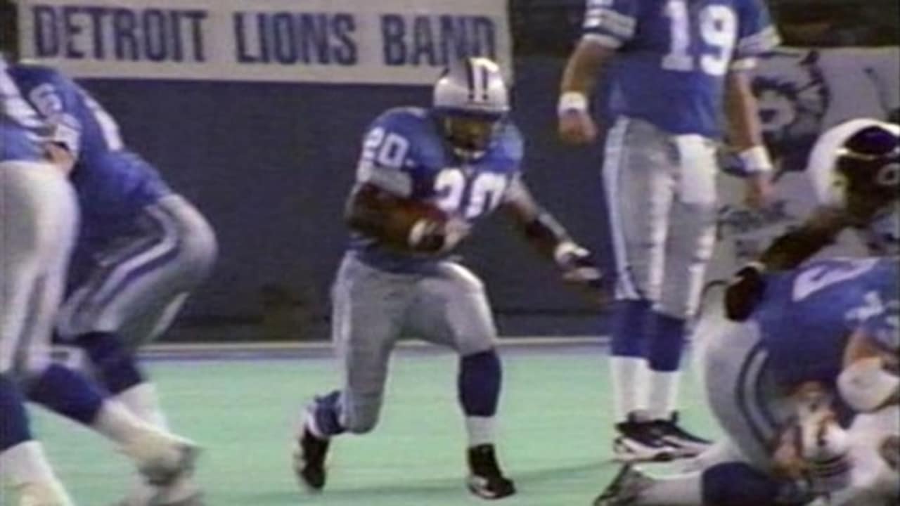 Barry Sanders stats: Reliving a career of Hall of Fame highlights with  photos