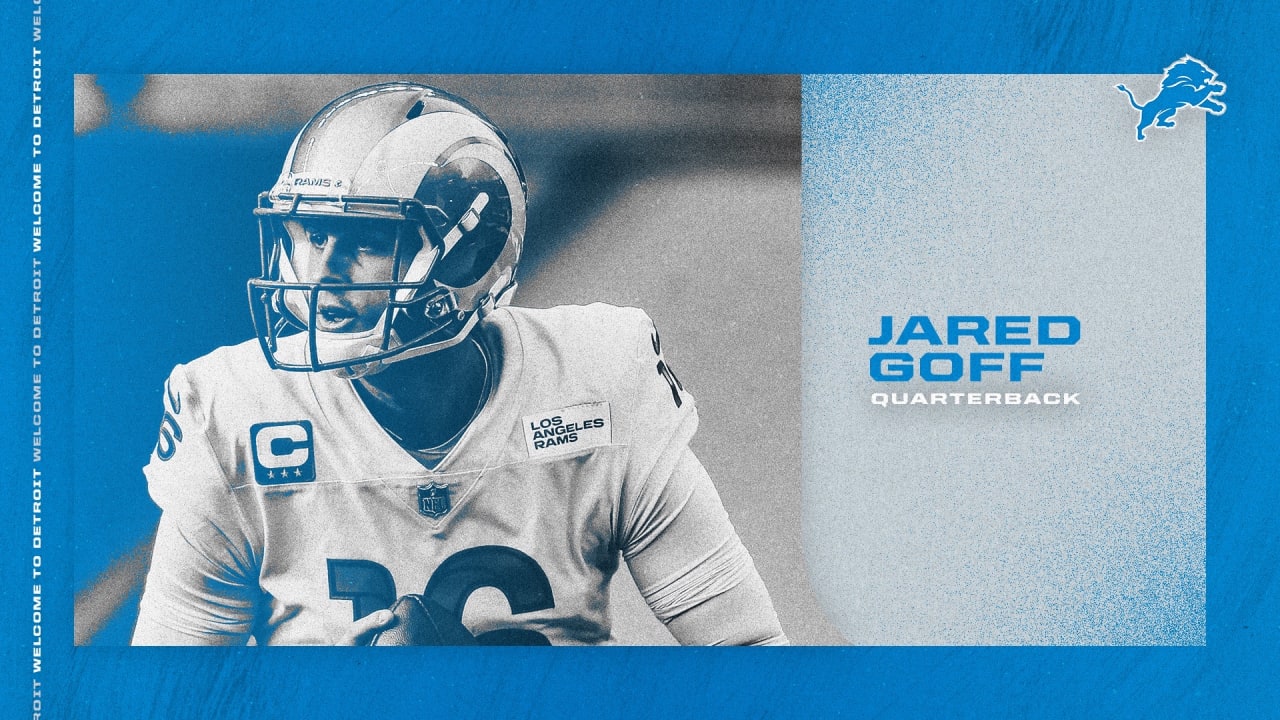 Jared Goff Detroit Lions Poster