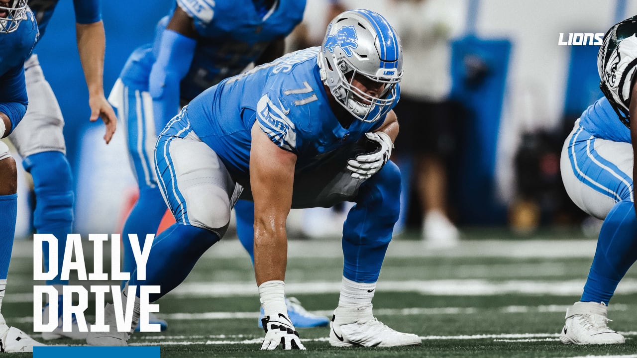 How Detroit Lions' vets helped OG Logan Stenberg get over rough start