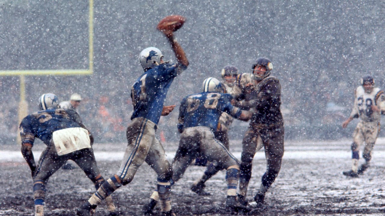 Lions' Thanksgiving Game Under Siege - Vintage Detroit Collection