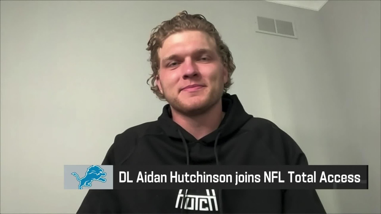 Aidan Hutchinson joins 'NFL Total Access' on Tuesday prior to Lions