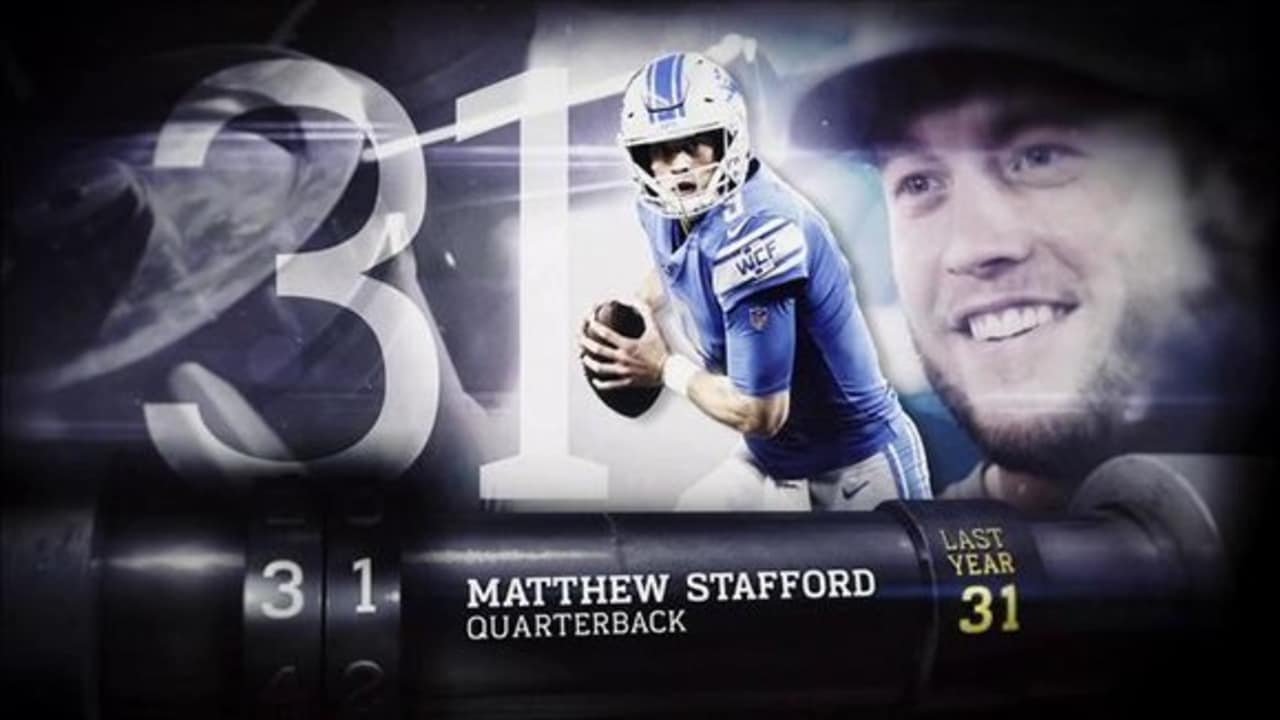 Top 100 Players of 2018': Matthew Stafford