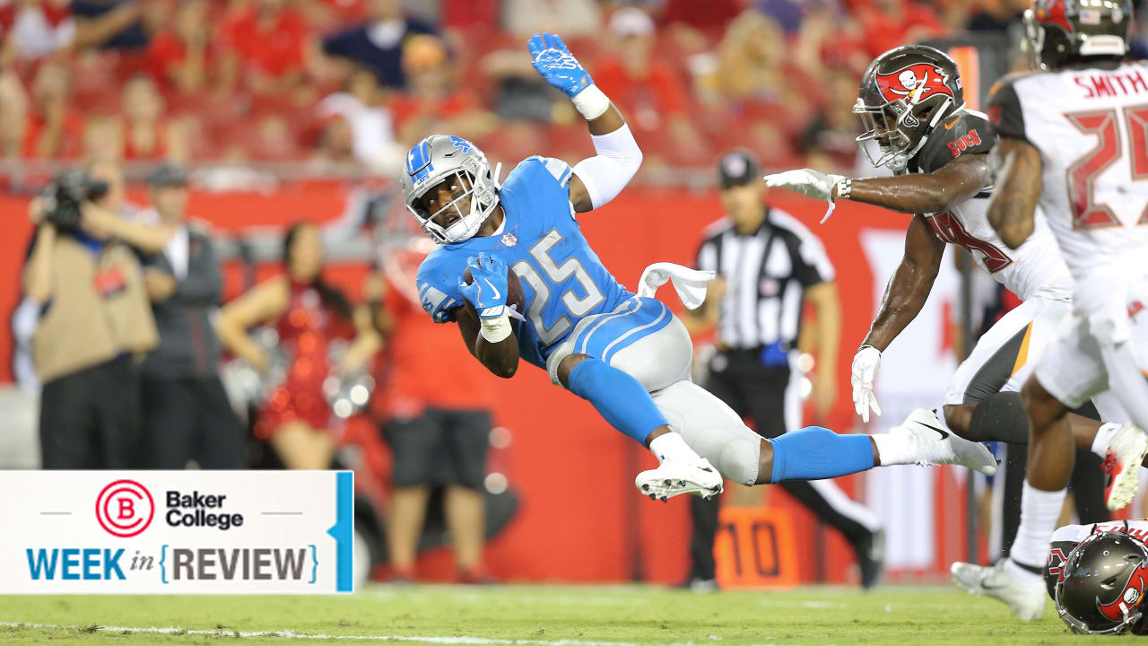 WEEK IN REVIEW: Lions Grab First Preseason Win In Tampa