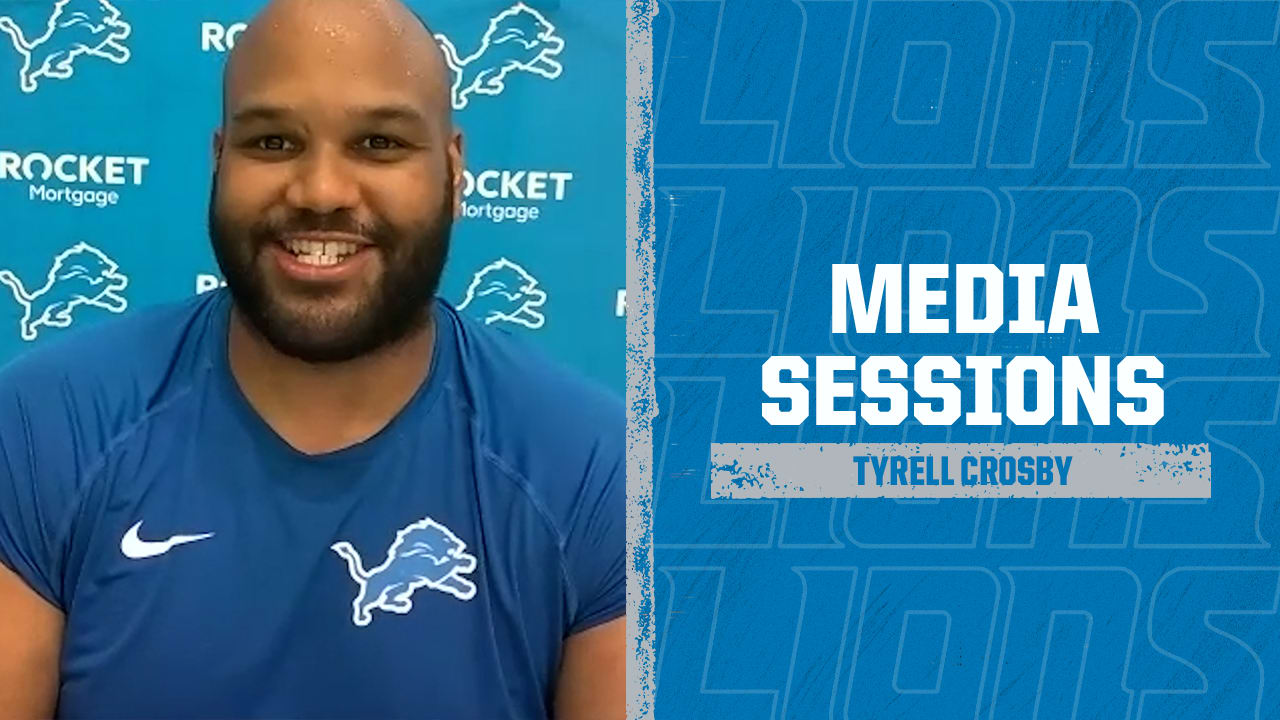 Detroit Lions talk over trade rumors with Tyrell Crosby 