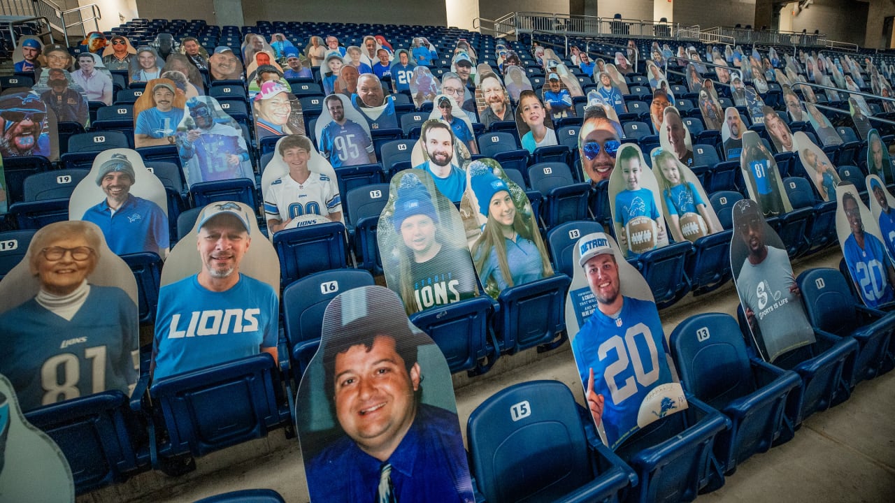 Detroit Lions offer fan cutouts for home games during pandemic