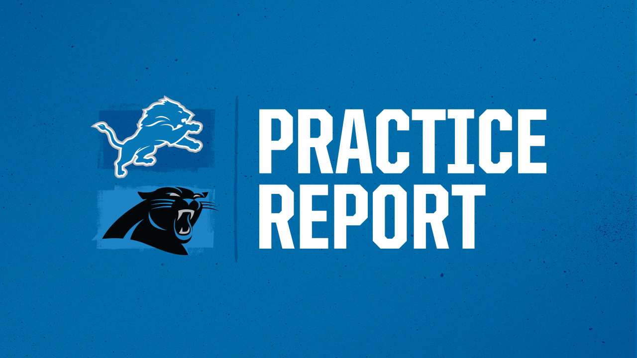 Carolina Panthers release Wednesday injury report for Week 5