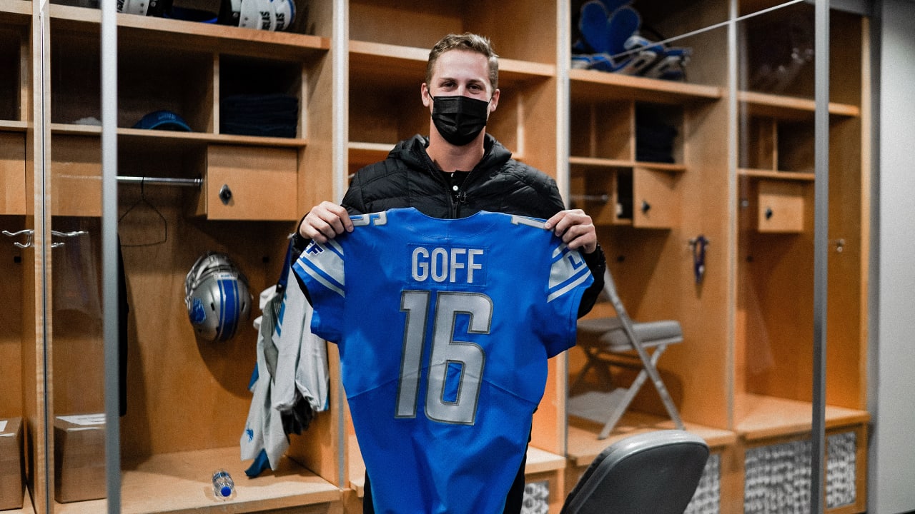 jared goff lions uniform