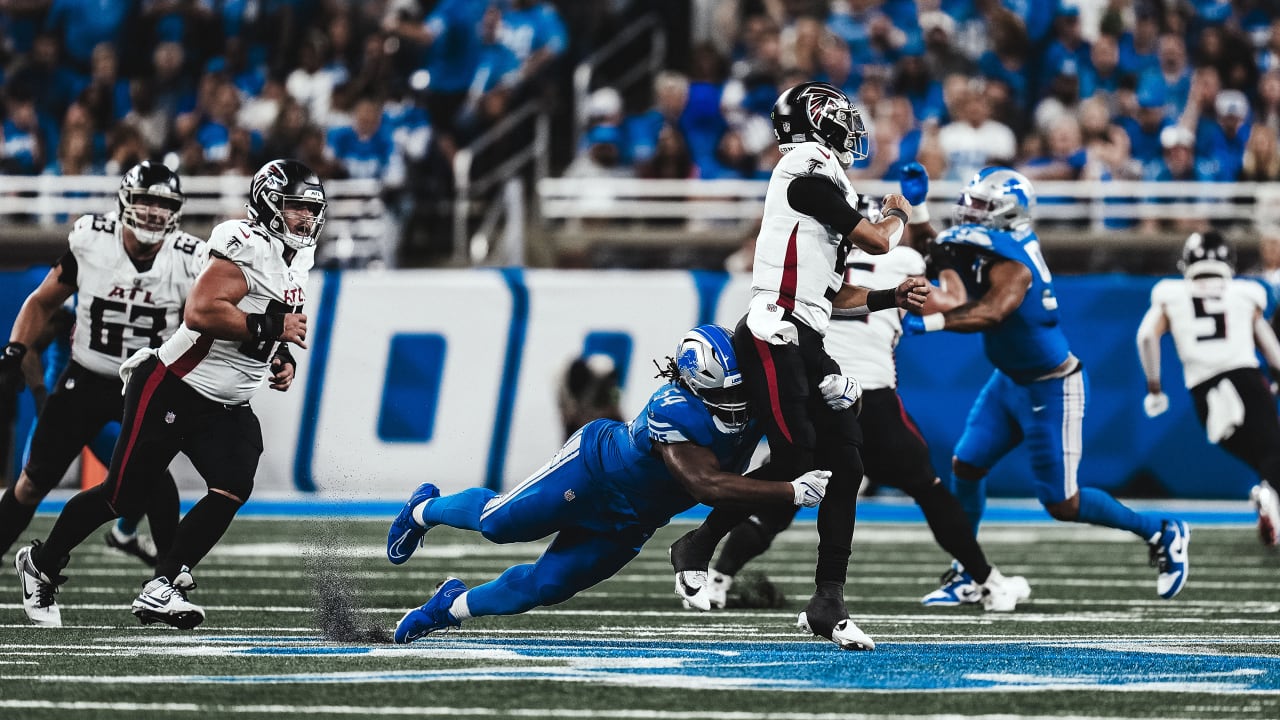 LOOK: Falcons Reveal Week 3 Uniforms vs. Lions, Arena