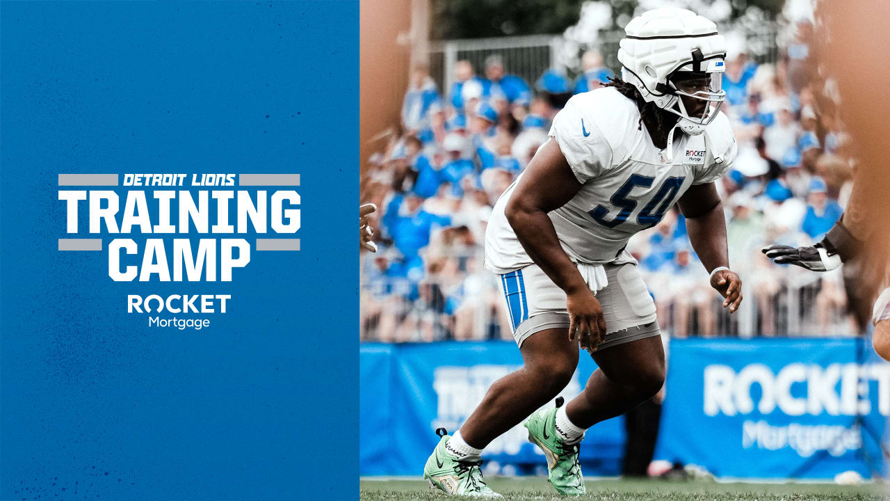 detroit lions training camp schedule