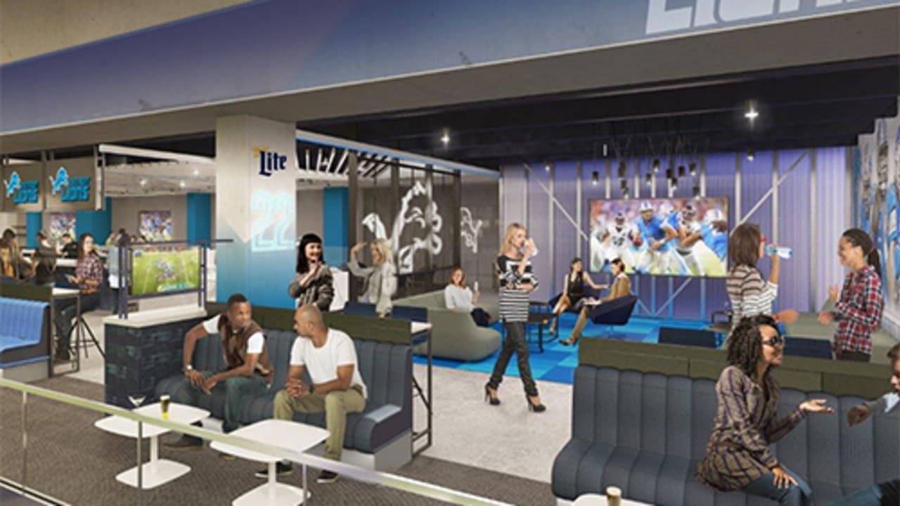 New Lions store, self-serve beer coming to Ford Field