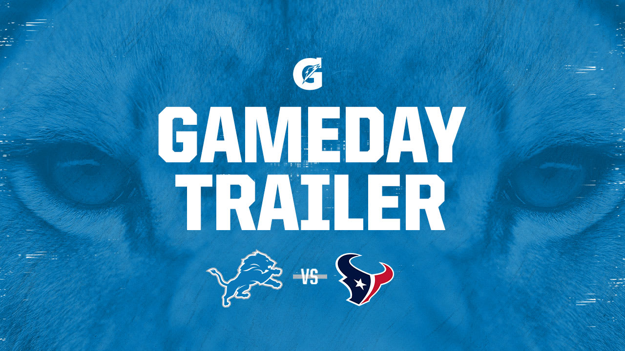 Lions vs Texans Week 12 Game Trailer